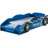Image de Lit Voiture De Police 70x140 Bois Bleu Todd