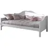 Image de Lit Banquette Amori 90x200   Blanc Laqué, Sommier & Tiroir Lit En Option-