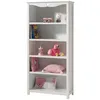 Image de Bibliothèque enfant - VIPACK - Amori - 5 étagères - Blanc laqué - Elégance - Chic