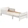 Image de Lit évolutif 90x140 en 90x200 sommier inclus jumper - blanc JPRBE9014