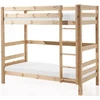 Image de Lit Superposé Gigogne 90x200 Avec Tiroir Pin Massif Clair Pino H 180cm
