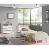 Image de Table De Chevet Avec Porte Kiddy Bois Blanc Vipack