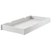Image de Tiroir lit gigogne - VIPACK - ERIK (ERRB9014) - Blanc - MDF laqué & pin massif - 90x190 cm