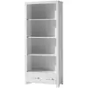 Image de Bibliothèque 3 Niveaux "erik" 205cm Blanc