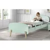 Image de KIDDY Chambre enfant complète style scandinave en bois pin massif et MDF laqué vert menthe - l 90 x L 200 cm