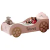 Image de Pack - Lit Enfant & Matelas Voiture 90x200cm Rose