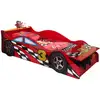 Image de Pack - Lit Enfant & Matelas "race" 70x140cm Rouge