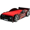 Image de Pack - Lit Enfant Voiture & Matelas "mrx" 90x200cm Noir