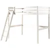 Image de PINO Lit mezzanine 140x200 Blanc