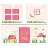 Image de Tente de lit - Vipack - Spring - Beige/Rose - Pour lits mi-hauteur Alex Sofie Charlotte Astrid