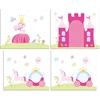 Image de Tente Textile Pour Lit "pino Princesse" Rose