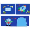 Image de Tente Textile Pour Lit "pino Astronaute Ii" Bleu