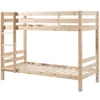 Image de Lit Superposé 90x200 Pin Massif Clair Pino H 160cm