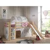 Image de Pack - Lit Enfant Toboggan Tente Tunnel & 3 Pochettes Pino Birdy Naturel