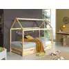 Image de Lit Cabane Gigogne 90x200 Pin Massif Clair Kali