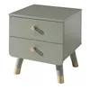 Image de Chevet Billy vert olive - VIPACK - Pin massif MDF - Dès 4 ans