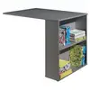 Image de Bureau Pour Lit Mezzanine Pin Massif Gris Pino
