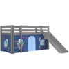 Image de Pack - Lit Enfant Toboggan & Tente Pino Astronaute II Gris