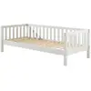 Image de Lit Capitaine Enfant "fritz" 90x200cm Blanc