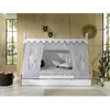 Image de Pack - Lit Enfant, Tiroir & Voile "tipi" 90x200cm Blanc