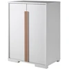 Image de Armoire 2 Portes "london" 116cm Blanc