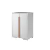 Image de Armoire 2 portes pour lit Blanc