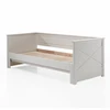 Image de Lit Capitaine Amovible Enfant "pino" 90x200cm Blanc