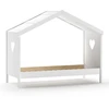 Image de Lit Cabane Enfant Ouvert "amori" 90x200cm Blanc