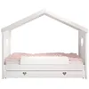 Image de Lit Amori - VIPACK - Adapté à un matelas de 90x200 cm - Avec tiroirs - Enfant