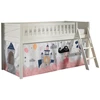 Image de Lit Enfant Tente "scott Princesse Sophie" 90x200cm Blanc