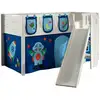 Image de Lit Enfant Toboggan, Tente & 3 Pochettes "scott Astro" 90x200cm Blanc