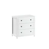 Image de Commode Enfant 3 Tiroirs "amori" 90cm Blanc