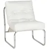 Image de Fauteuil design - ALTEREGO - LOFT -Blanc - Synthétique - 57x71x75 cm