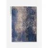 Image de Cracks design - Tapis abstrait Mad Men - Bleu Abysse - 140 x 200 CM