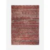 Image de Kilim design - Tapis classique antiquaire - Rouge Fès - 140 x 200 CM