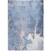 Image de Tapis de salon tissé plat - Cities Collection - Conductive Blue - 170 x 240 cm - Style Graphique Artistique Inspiré des Anciennes