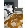 Image de Tapis - Collection Swing Beneffito - Harvest Gold - Tapis dintérieur moderne et doux - Rectangulaire - 140 x 200 cm
