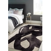Image de Tapis - Collection Swing Beneffito - Soot - Tapis À Motifs, Finition Artisanale, Tissage En Belgique - Tapis