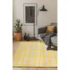 Image de Tapis - Collection Caro Beneffito - Bright Yellow - Tapis À Motifs, Finition Artisanale, Tissage En Belgique -