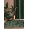 Image de Tapis - Collection Disco Beneffito - Green Dream - Tapis À Motifs, Finition Artisanale, Tissage En Belgique -
