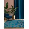Image de Tapis - Collection Disco Beneffito - Night Fever - Tapis À Motifs, Finition Artisanale, Tissage En Belgique -