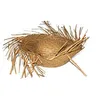 Image de Chapeau de paille - Hawai - Accessoire de déguisement - Adulte - Mixte - Marron
