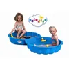 Image de Bacs coquille sable PARADISO TOYS - 2 bacs en plastique résine pour extérieur - 20 x 80 x 87 cm