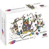 Image de Eureka 2d Rainbopuzzle En Bois Chat - 99 Pièces