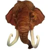 Image de Trophée Peluche Mammouth Bibib & Co - Marron - 30 x 25 x 25 cm - Enfant - Mixte