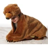 Image de Déguisement Peluche 3 En 1 Ours Brun - Plaid, Déguisement Et Tapis