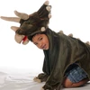 Image de Déguisement Peluche 3 En 1 Dinosaure Triceratops - Plaid, Déguisement Et Tapis