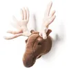 Image de Peluche Elan grand Alfred Bibib & Co - Marron et beige - L31 x P19 x H20 cm - Enfant - Mixte
