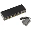 Image de Splitter AUDIO Stereo + VIDEO Composite - Amplifié - 8 Ports - 10Hz-20KHz - RCA - Métal
