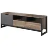 Image de Meuble tv industriel ardan de 160 cm - bois